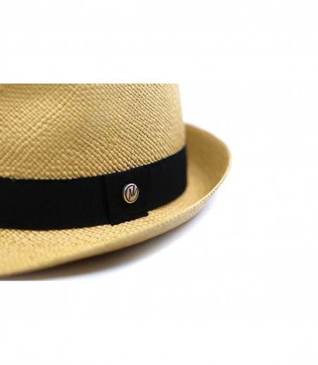 straw trilby braid